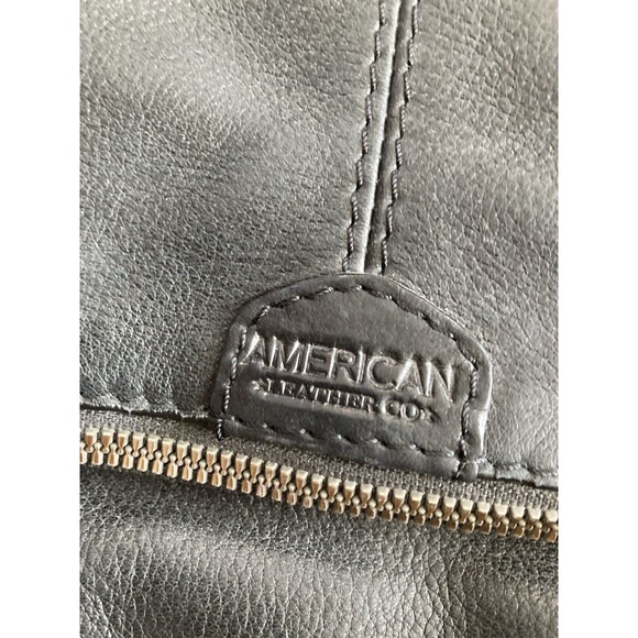 American Leather Co. Leather Bag SMALL Cross Body Black Classic Boho - Picture 3 of 14